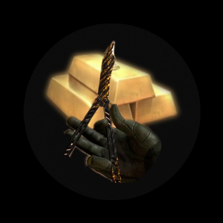 Create Meme Golds Standoff 2 Knife Butterfly Standoff 2 Gold