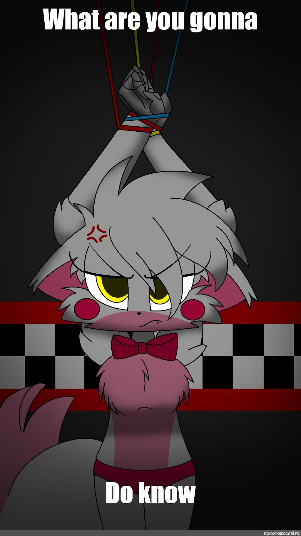 Create Meme Photo Mangle Fnaf Tangle Art Photo Of The Mangle And