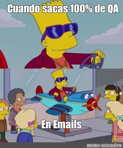 Omics Meme Cuando Sacas De Qa En Emails Comics Meme