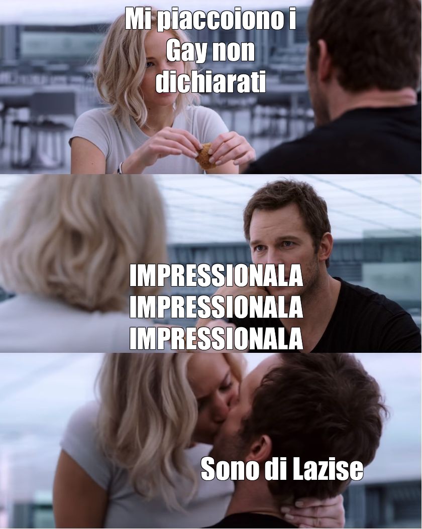 Сomics meme Mi piaccoiono i Gay non dichiarati IMPRESSIONALA