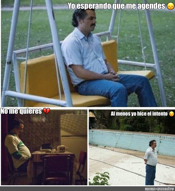 Omics Meme Yo Esperando Que Me Agendes No Me Quieres Al Menos Yo