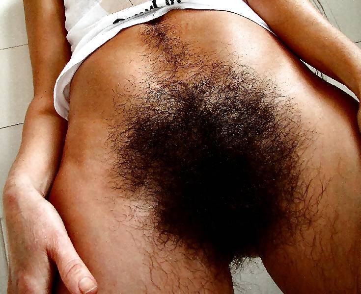 African hairy butt