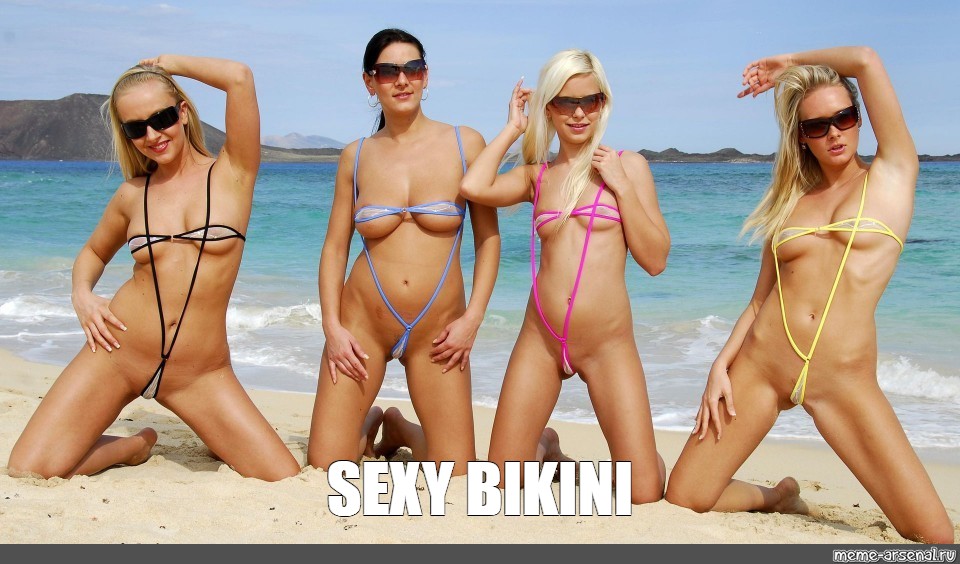 Комикс мем SEXY BIKINI Комиксы Meme arsenal