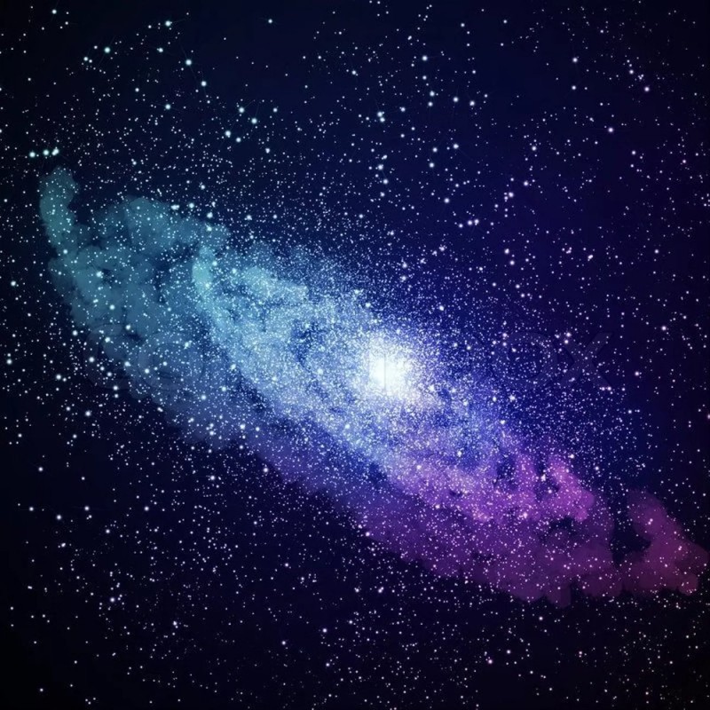 Create meme: galaxy , space, starry sky