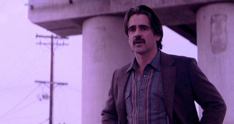 Create meme: True Detective Colin Farrell, true detective meme, true detective