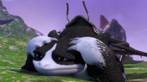 Create meme: day fury, to train your dragon 3, day fury and toothless