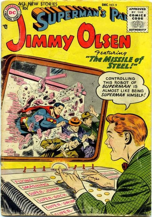 Создать мем: superman's pal jimmy olsen» № 134, золотой век комиксов, superman's pal jimmy olsen