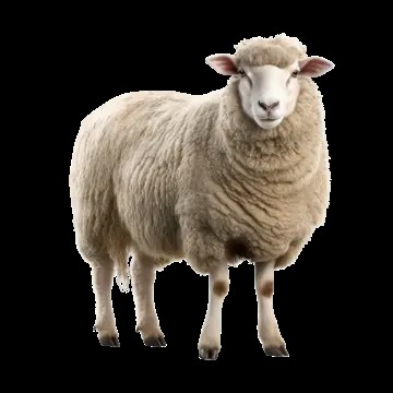 Create meme: sheep on a white background, sheep , sheep sheep