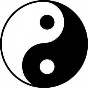 Create meme: symbol, Yin Yang, ying yang