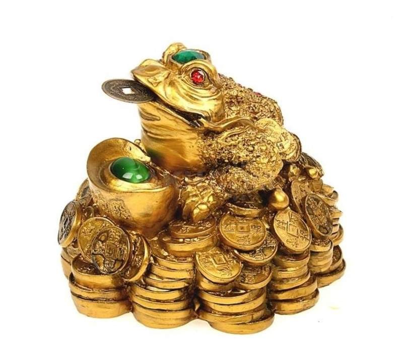 Создать мем: денежная жаба, денежная лягушка, жаба богатства фен шуй