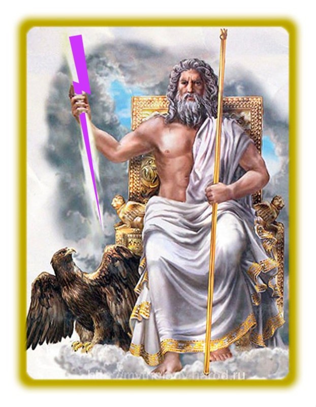 Create meme: Zeus is a god, myth the birth of zeus, the greek god zeus