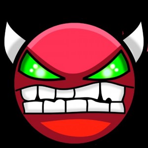 Создать мем: демон, easy demon, geometry dash 2 1