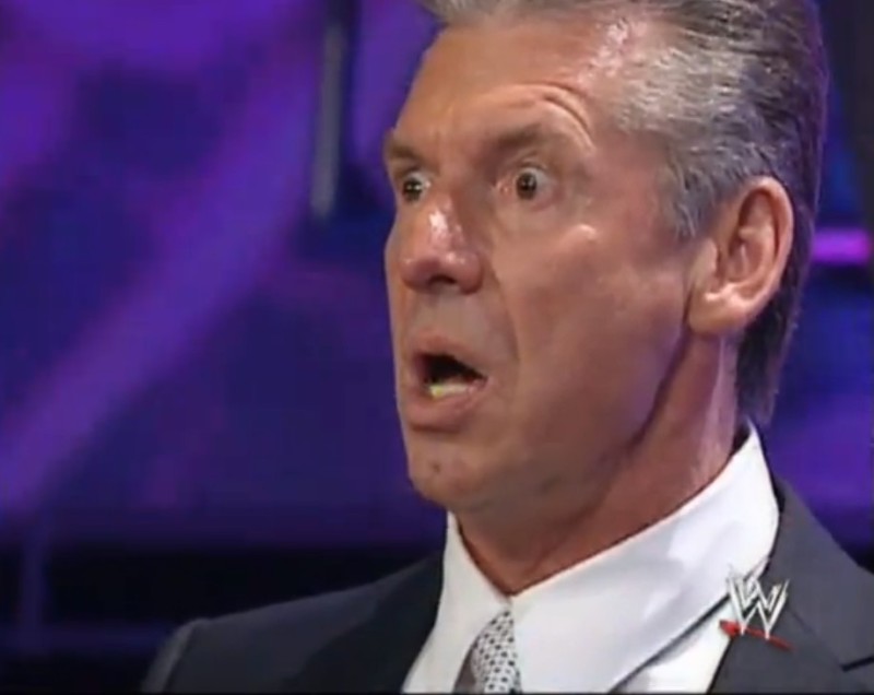 Create meme: Vince McMahon, mcmahon, wwe 