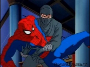Создать мем: spiderman, человек паук, spider man the animated series