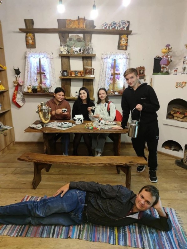 Create meme: Chernikov's workshop, in the museum, interior