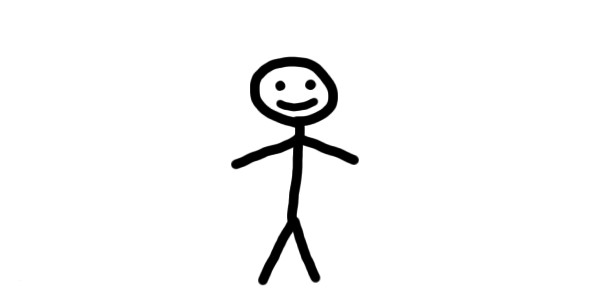 Create meme: stickman, man stick, man meme