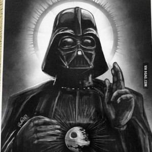 Create meme: Darth Vader appeal, dark side of the force, Holy Darth Vader