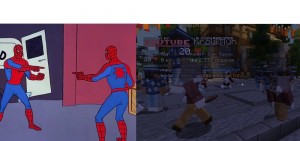 Create meme: 2 spider-man meme, spider-man, meme Spiderman