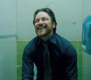 Create meme: James McAvoy what's going on, Bruce Robertson, James McAvoy's filth