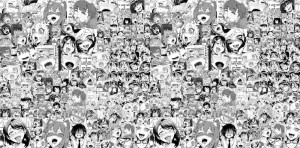 Create meme: ahago face collage, ahahaa collage Wallpaper, ahago face manga collage on Wallpaper