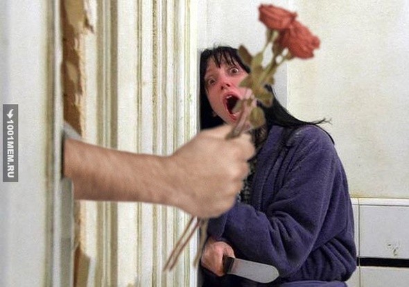 Create meme: Shelley Duvall the shining, Spartacus , girl 