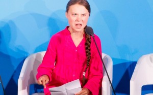 Create meme: woman, Greta Thunberg