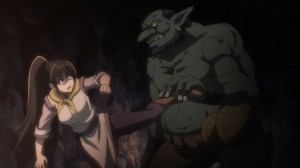 Create meme: Goblin Slayer, killer goblins season 1, anime killer goblins season 1