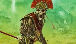 Create meme: tomb kings warhammer portraits, Angeli art, night goblin shaman Warhammer