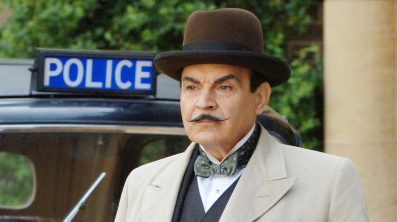 Create meme: Agatha Christie hercule Poirot, David Suchet Poirot, Poirot 