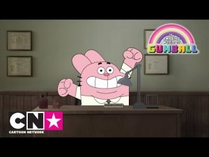 Create meme: the amazing world of Gumball, cartoon network arabic, Richard the amazing world of Gumball