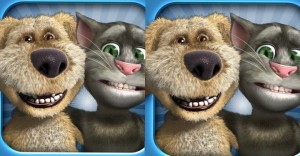 Create meme: talking Tom and friends