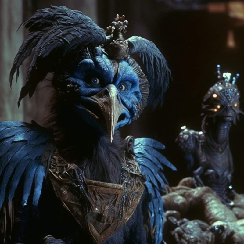 Create meme: a frame from the movie, dark crystal, dark crystal the age of skexis resistance