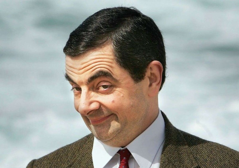 Create meme: Mr. Bean look, bean Mr., Rowan Atkinson 