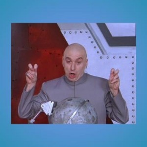 Создать мем: laser, doctor evil, meme generator