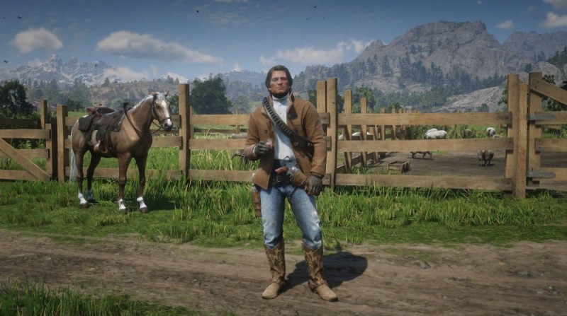 Create meme: New Austin RDR 2, the game is red dead redemption 2, rdr 2 Arthur