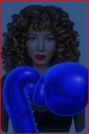 Create meme: a woman wearing boxing gloves, female boxer, boxing for women