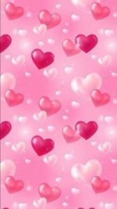 Create meme: pink background with hearts, background with hearts