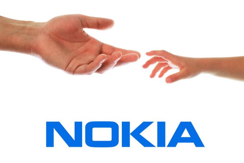 Create meme: nokia logo, Nokia's hands, Nokia konnekting people