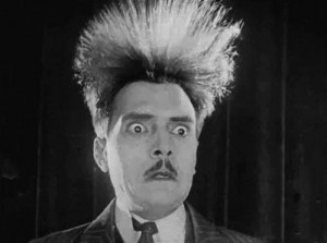 Create meme: Eraserhead, max Linder be my wife, hair-raising aristocrats