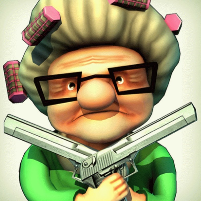 Create meme: wicked granny, the granny game, granny is a gangster