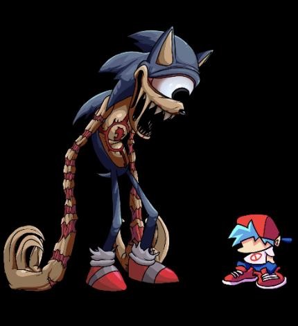 Create meme: Friday Night Funkin vs Sonic exe, fnf vs sonic exe, sonic the hedgehog exe