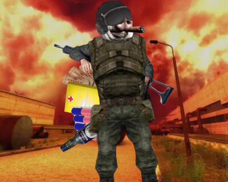Create meme: Stalker call of Pripyat ejection, The heart of the zone, stalker zone