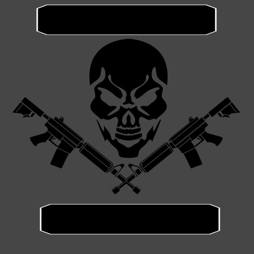 Create meme: sticker skull, darkness, get the shot band logo