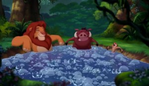 Create meme: hakuna matata, disney, the lion king