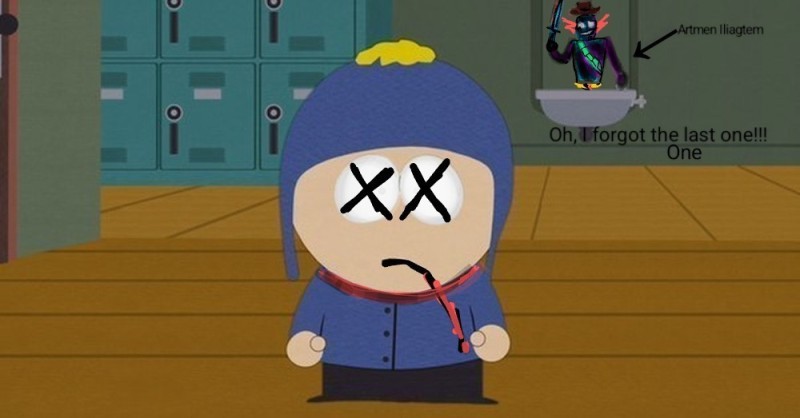 Create meme: Stan Marsh South Park, South Park tests, Craig Tucker's South park