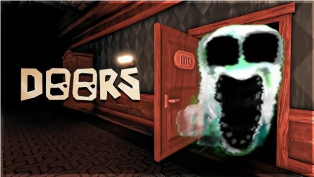 Создать мем: seek doors роблокс глаз, двери роблокс, игра из роблокса doors