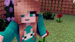 Create meme: minecraft aphmau youtube, double minecraft, small world Juni