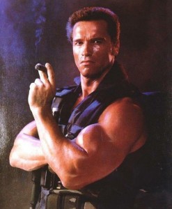 Create meme: autograph of Arnold Schwarzenegger, Gustav Schwarzenegger, Arnold commando photos