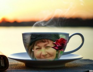 Create meme: morning routine, coffee mug, magic morning