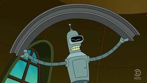 Создать мем: bender, бендер из футурамы, футурама бендер